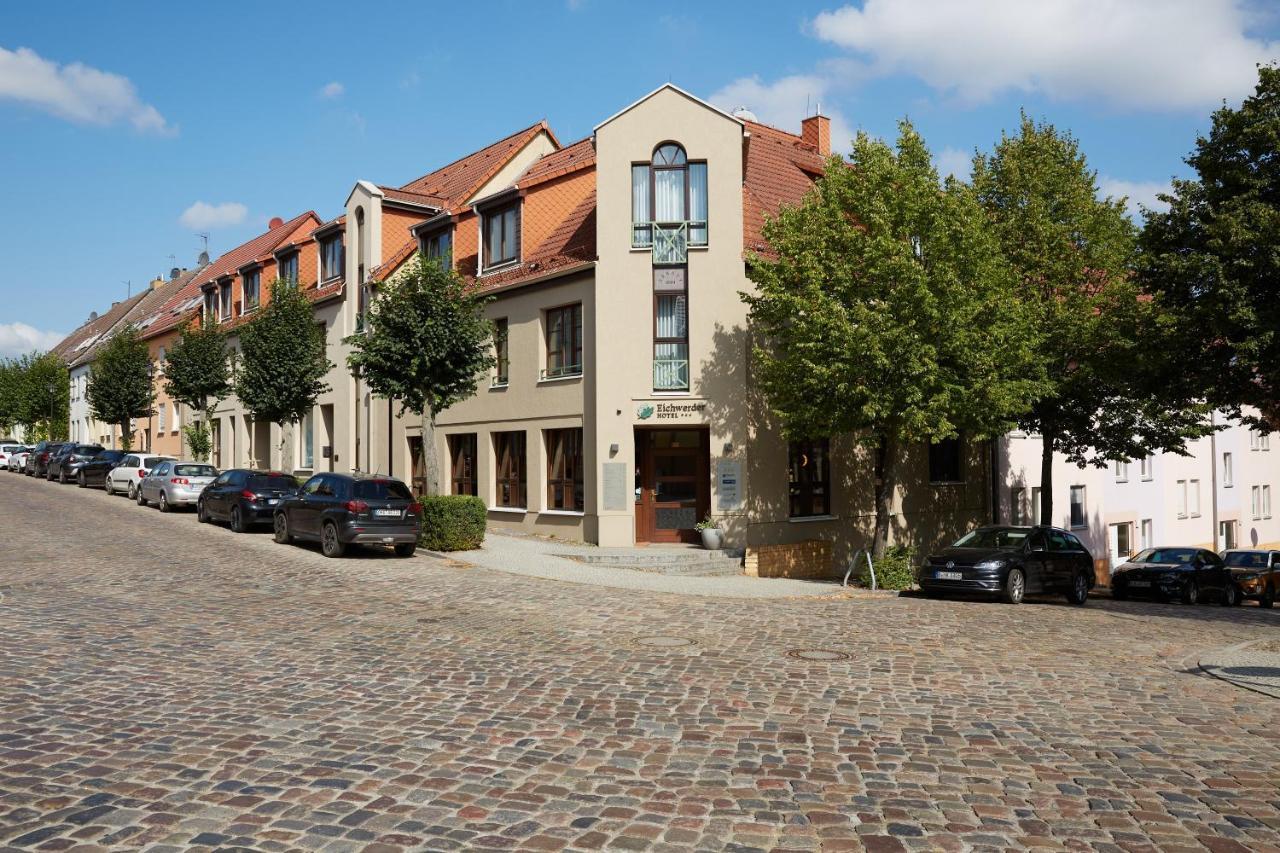 Hotel Garni Zum Eichwerder Templin Exterior foto