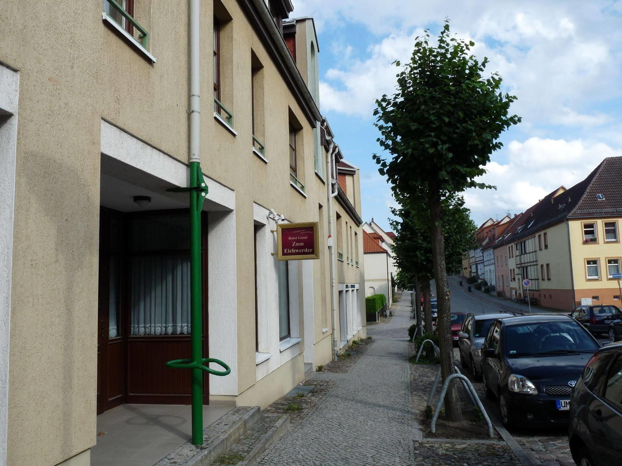 Hotel Garni Zum Eichwerder Templin Exterior foto