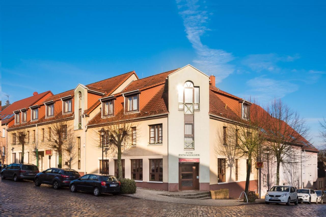 Hotel Garni Zum Eichwerder Templin Exterior foto